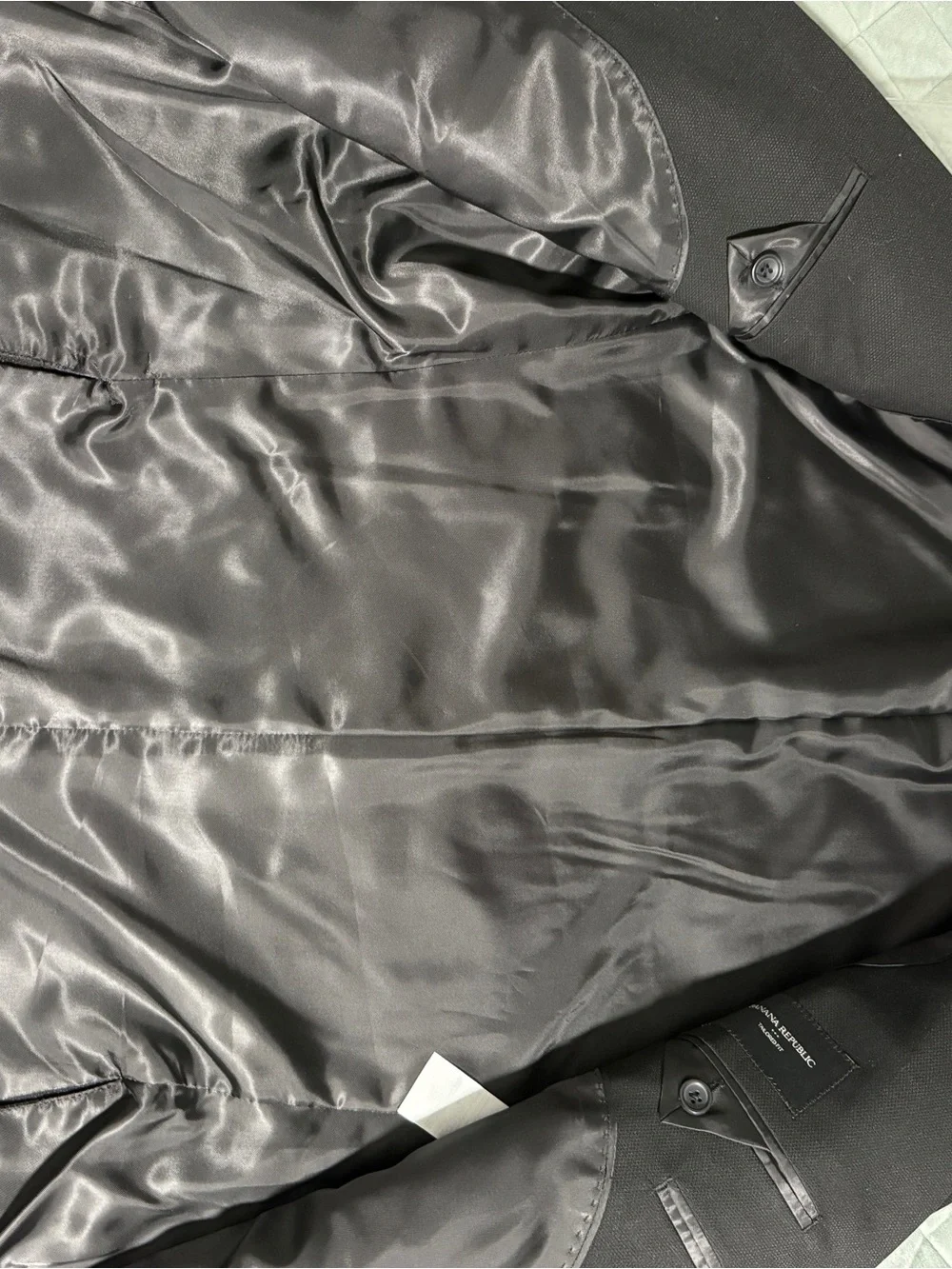 Banana Republic Black Tailored Fit Blazer